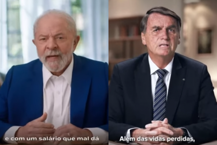 O candidato do PT a Presidência da República, Luiz Inácio Lula da Silva e o atual presidente e candidato à reeleição, Jair Bolsonaro (PL) se enfrentam no segundo turno das eleições