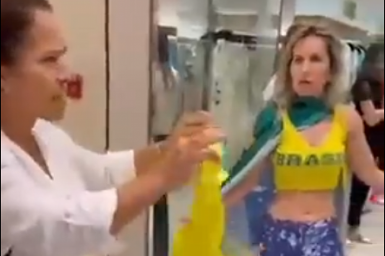 Seguranças discutem com bolsonaristas em shopping em São Paulo e vídeo viraliza