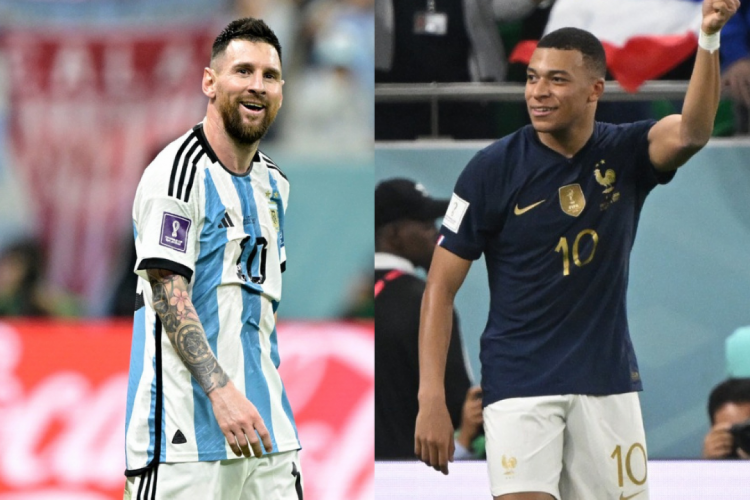 Companheiros no PSG, Messi e Mbappé serão adversários na final da Copa do Mundo no Catar