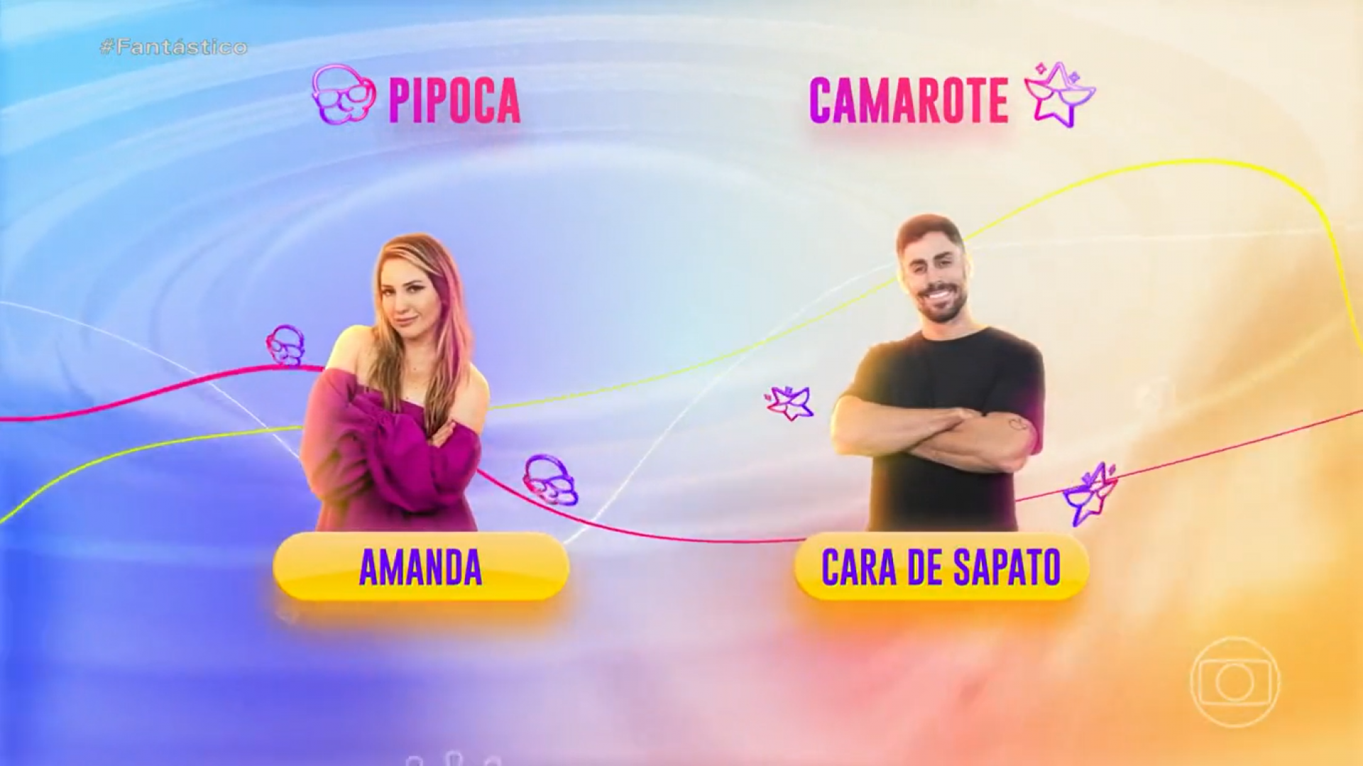 Amanda e Cara de Sapato são uma das duplas do BBB 23