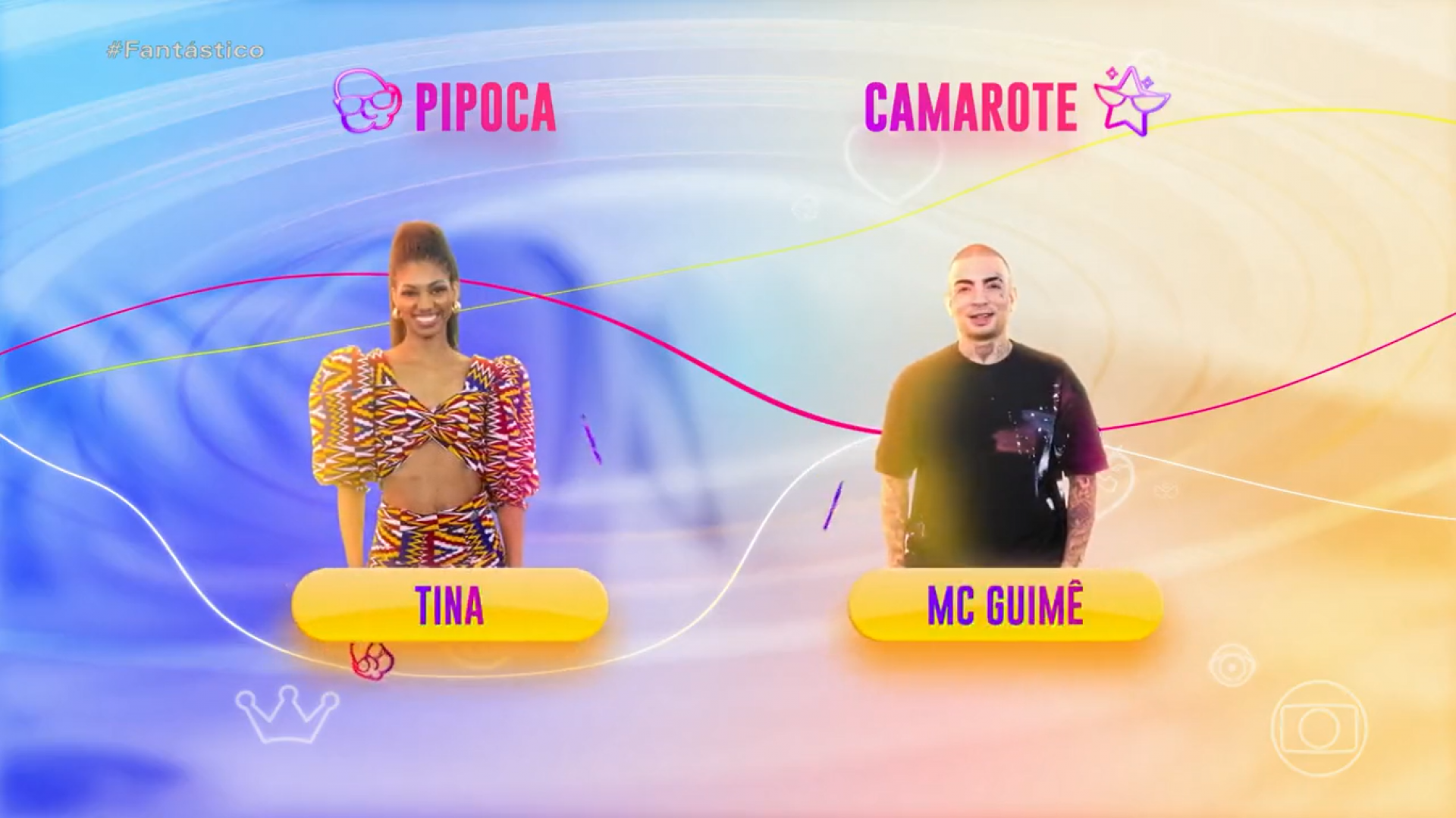 Tina e MC Guimê são uma das duplas do BBB 23