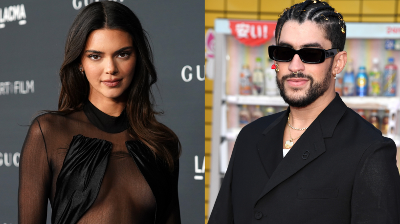 Kendall Jenner e Bad Bunny foram vistos se beijando em uma festa; o casal foi flagrado saindo de um restaurante