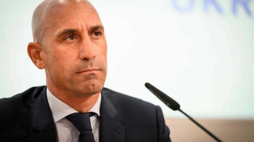 Presidente da Real Federação Espanhola de Futebol, Luis Rubiales reconhece 