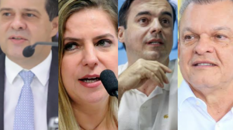 Evandro Leitão, Luizianne Lins, Capitão Wagner e José Sarto são pré-candidatos à Prefeitura de Fortaleza 