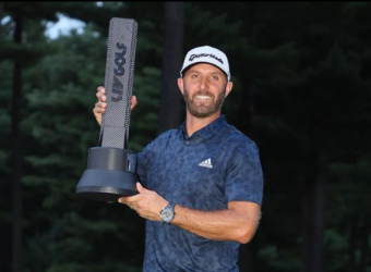 O gofista Dustin Johnson aparece em sétimo com R$ 660 milhões de salário.