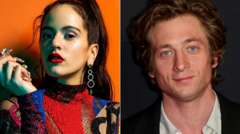 Cantora espanhola Rosalía e o ator Jeremy Allen White estão em um relacionamento