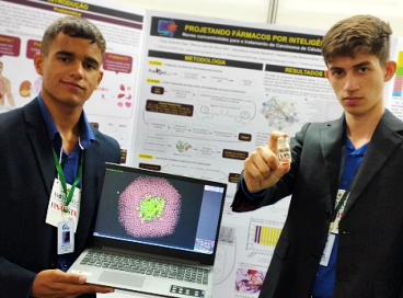 O trabalho dos alunos foi premiado na categoria Biologia Celular e Molecular da Mostratec 