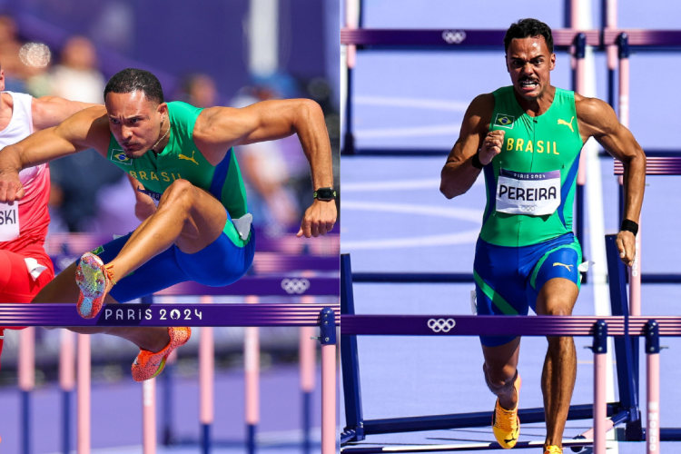 Eduardo e Deus e Rafael Pereira ficaram de fora da final dos 110m com barreiras. 