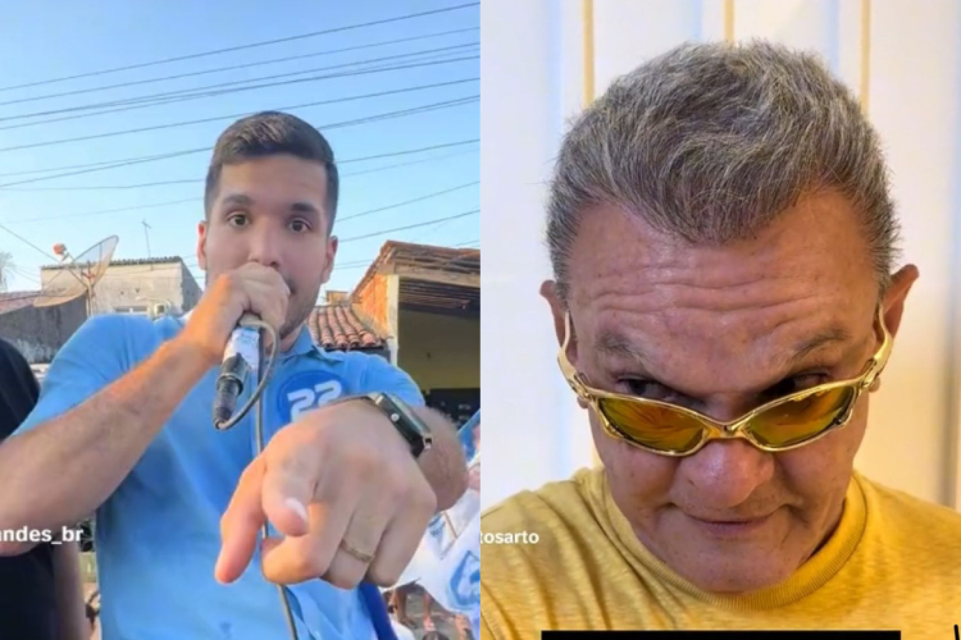 Fernandes e Sarto viralizam e travam 