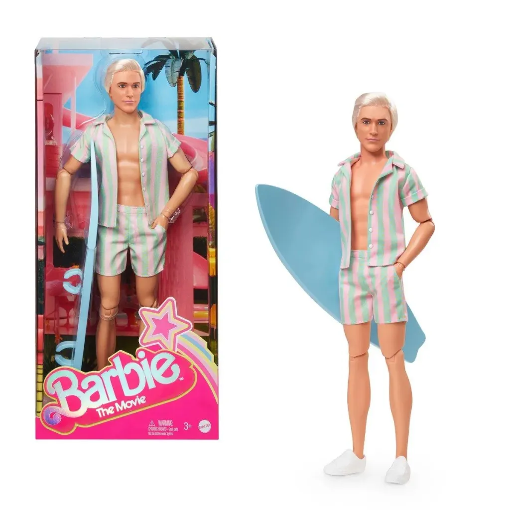 Após o sucesso de 'Barbie' Ryan Gosling e Mattel entraram em acordo sobre vendas dos bonecos Ken, que agora são mais parecidas com o ator. Antes, a aparência era mais ''genérica''.