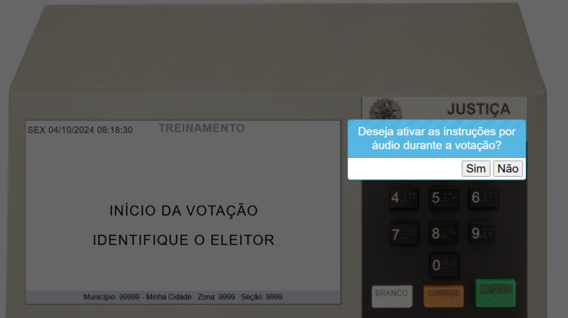 Simulador de Votação - primeira etapa