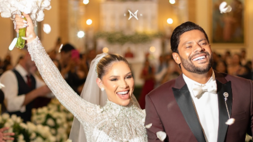 Casamento de Hulk e Camila gera reações entre familiares