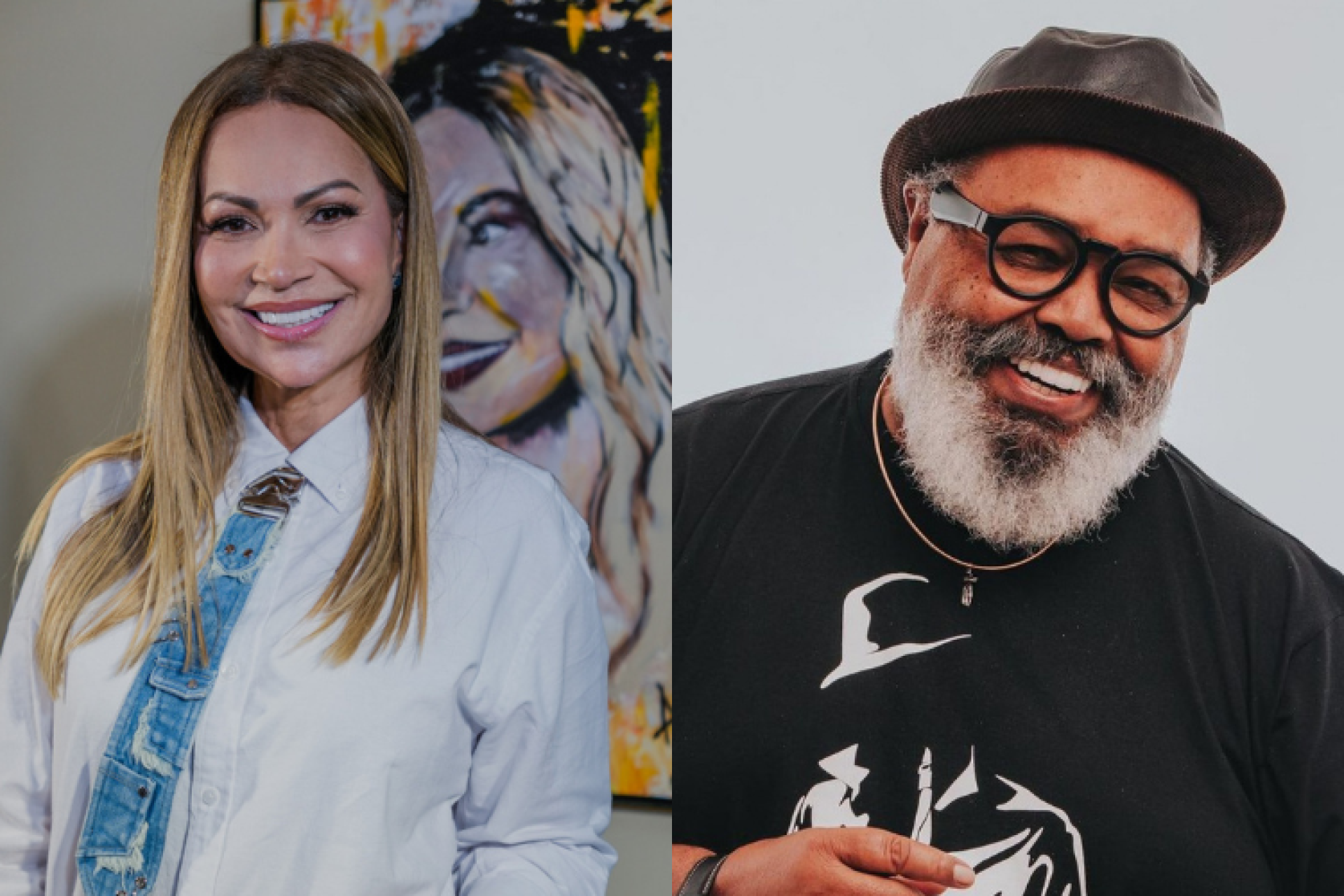 Solange Almeida e Jorge Aragão estão confirmados no Pré-Carnaval de Fortaleza (Foto: Fernanda Barrros/reprodução/ Instagram (@jorgearagao))