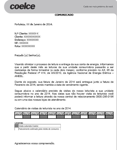Redesenho de carta para clientes da Enel Brasil - Comunica Simples