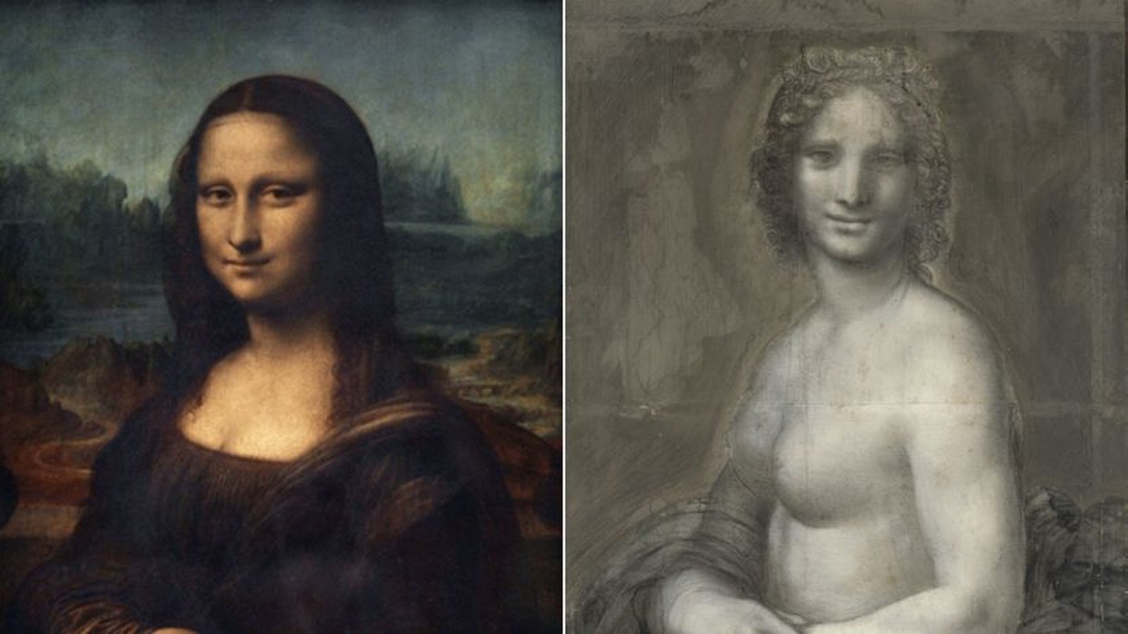 Rascunho de Mona Lisa nua pode ser obra de Leonardo Da Vinci